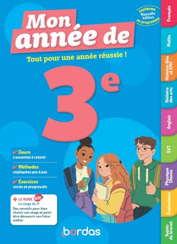 Pierre Le Gall - Mon année de 3e : tout pour une année réussie ! : conforme au programme - Preis vom 09.10.2026 07:28:09 h
