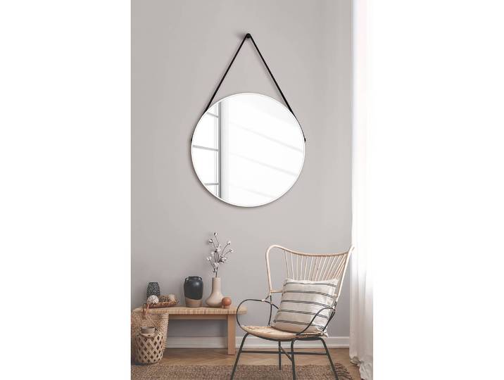 Spiegel Talos II 80 x 80 x 3cm Weiß/Weiß Korpus: Aluminium 80 x 80 x 3cm ohne Beleuchtung