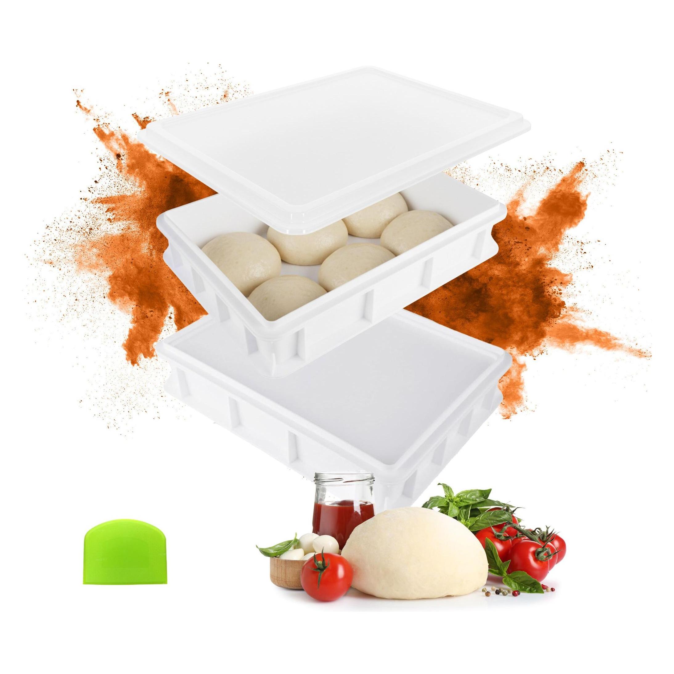 Relaxdays 2x Pizzaballenbox (4052025518301)