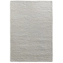 Handwebteppich Berger II 130 x 190 cm Mischgewebe White