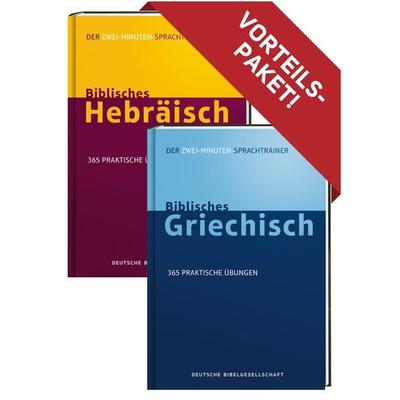 Kombipaket. Der Zwei-Minuten-Sprachtrainer, Gebundene Ausgabe von Jonathan G. Kline, Deutsche Bibelgesellschaft, 978-3-438-05491-3