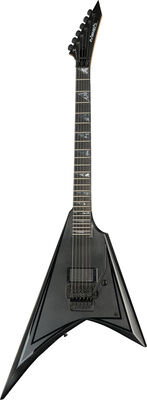 ESP Edwards E-AL-166 BLACKY Noir métallisé mat avec rayures noires brillantes