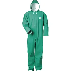Tector, Schutzanzug + Arbeitsoverall, Overall CHEM-STAR Grösse XXL grün PSA-Kategorie III (XXL, 1x)