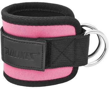 Uplifted Finds AOLIKES Adjustable D Ring Ankle Straps For Cable Machines 1 Pc Rose