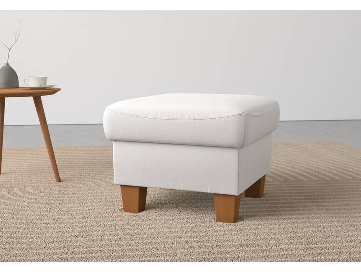 Stauraumhocker, Easy Care, Silber, 58×48×58 cm, Klassisch, Home Affaire