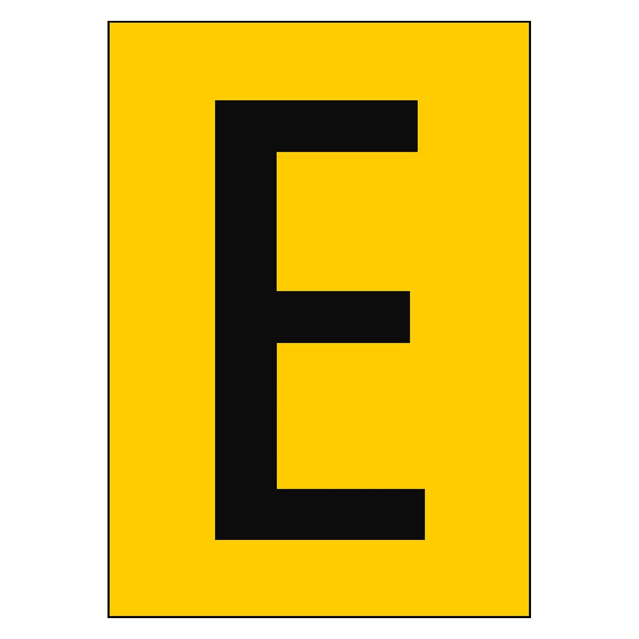Brady A4-Etiketten mit Zahlen und Buchstaben (NL7541A4YL-E)