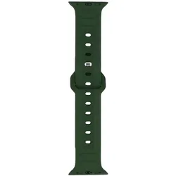 Armband für Smartwatch GlacierX Silicone Wave Dark Grass Green für Apple Watch 38/40/41mm Grün