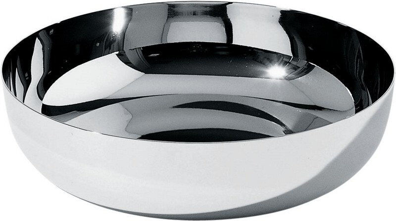 Alessi Stainless Steel Salad Bowl Silver 29cm