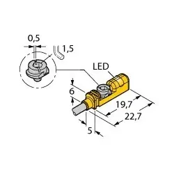 Turck Magnetfeldsensor BIM-UNTK-AN7X