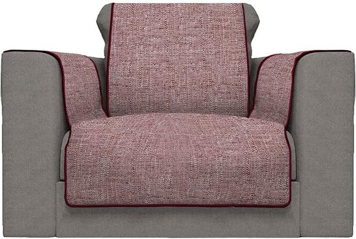 Anti-slip sofa cover Bordeaux 1-persoons Comfort