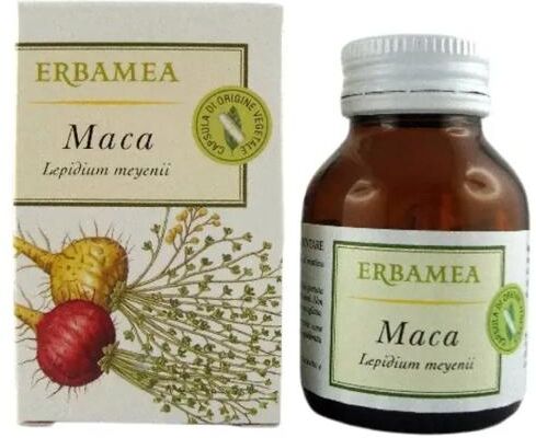 Erbamea Maca Integratore Tonico Adattogeno 50 Capsule Vegetali