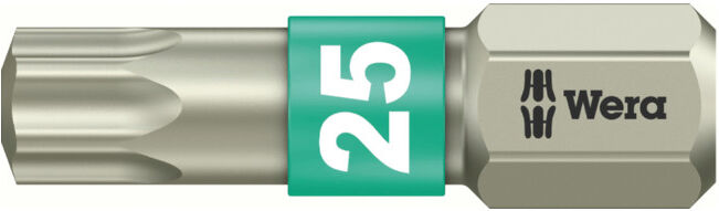 Wera 3867/1 Embout TX, acier inoxydable, longueur 25 mm (5071031001)