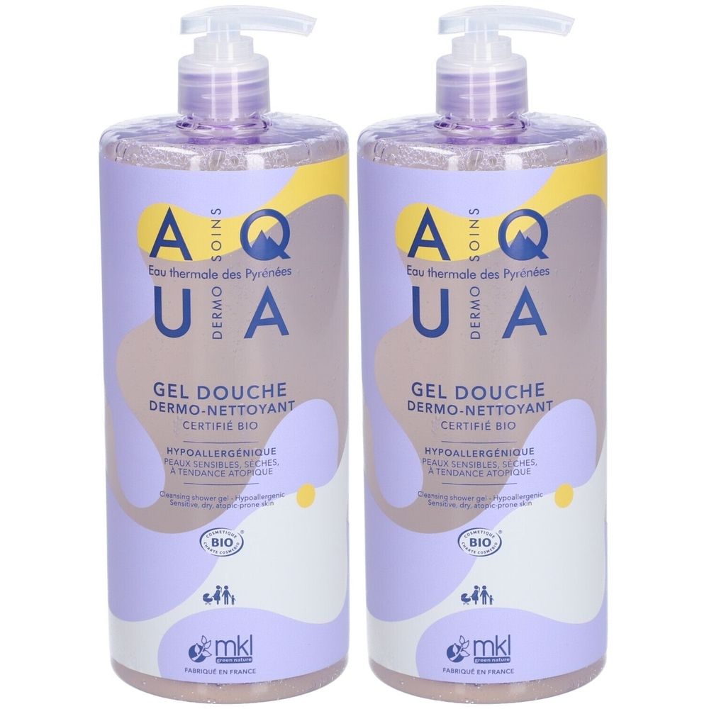 MKL Aqua GEL Dermo NET 1L x2 2x1000 ml Duschgel