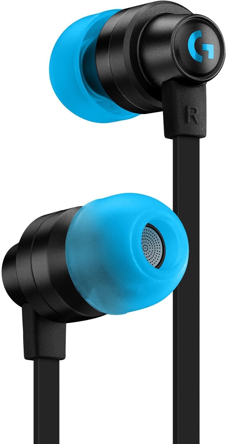 Logitech Gaming Logitech G333 Kabelgebundener Gaming In Ear Ohrhörer mit Mikrofon Schwarz 981-000924