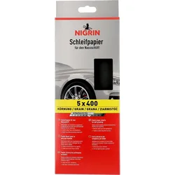 Nigrin Schleifpapier Nass Schliff Körnung 400