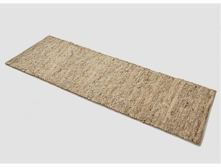 Handgewebte Teppiche aus 100% Schurwolle, Sand, Größe 188 (Galerie, 70x240 cm)