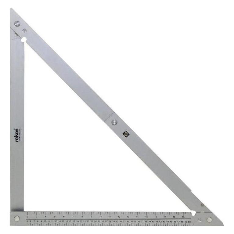 Probst Aluwinkel AW 60, 600 x 600 mm für exakten 90° Winkel, zusammenklappbar (4054979380263)
