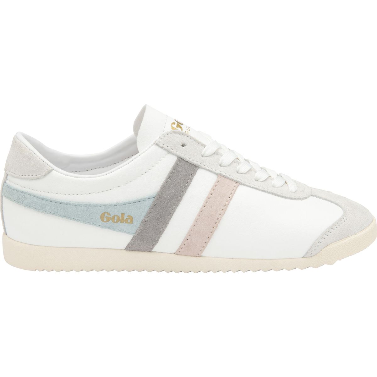 Gola Bullet Trident Sneaker Women white/powder blue/blossom (WE) 3 CLA412-WE-3-whitepowderblueblossom