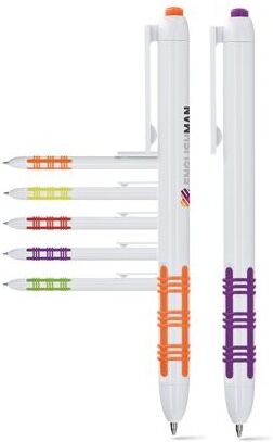 Stylo bille personnalisable ABS orange
