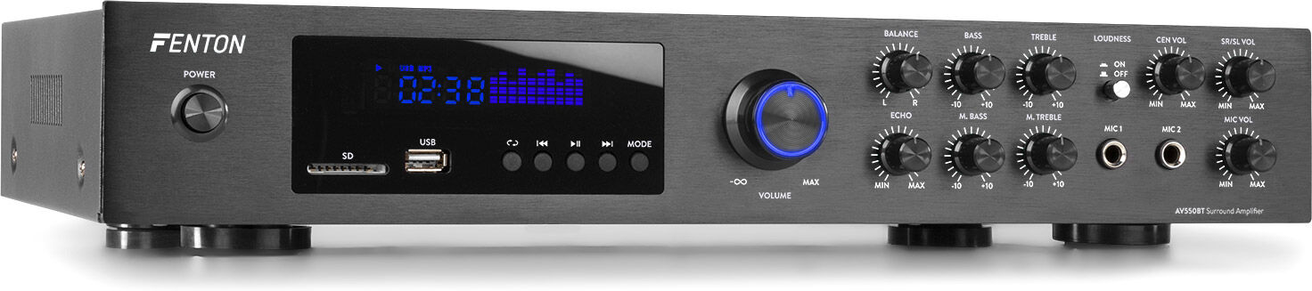 Fenton Av550bt 5.1 Kanal Heimkino Surround Receiver -B-Stock-