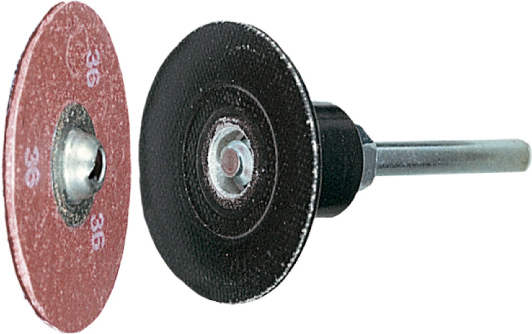 HOLEX Gummi-Schleifteller Schaftdurchmesser 6 mm mittelhart 25M (553920 25M)