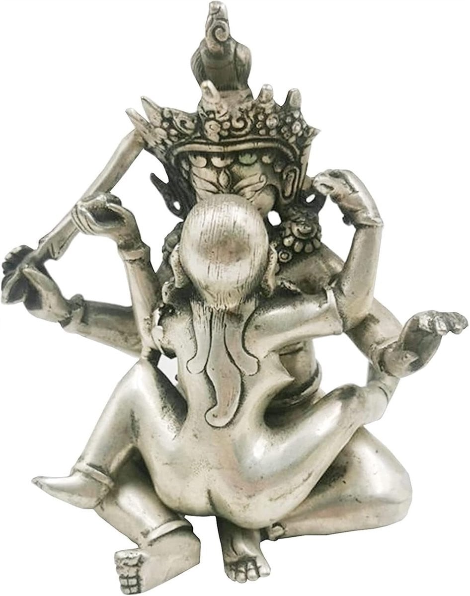 Messing Boeddha beeldje voor Feng Shui decoratie