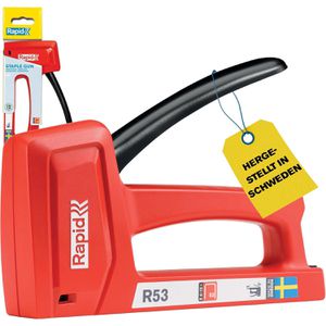 Rapid Handtacker Ergonomic R53, 5001755, für Klammern 4-10mm