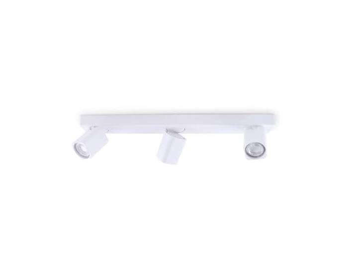 Ideal Lux RUDY plafondspot, 3 lampen, witte stang
