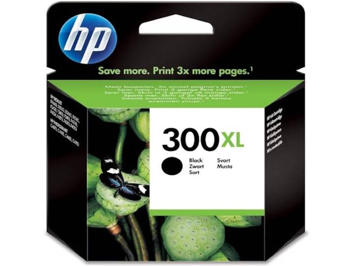 HP 300XL Cartouche d'Encre Noire grande capacité Authentique (CC641EE)
