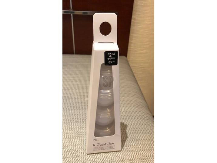 Lot de 5 bocaux de voyage
