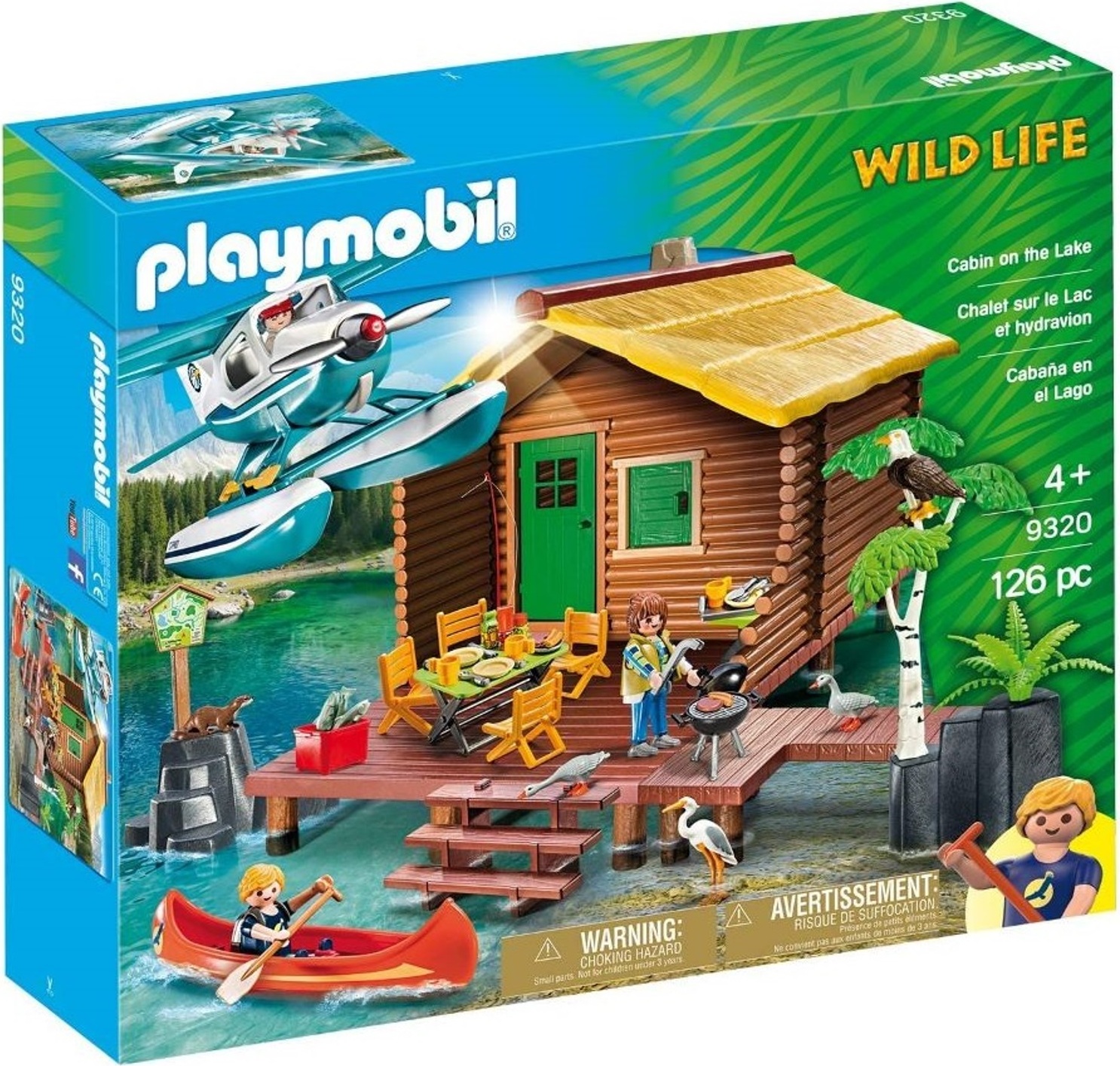 PLAYMOBIL Wild Life 9320, Aktion/Abenteuer, 4 Jahr(e), Mehrfarbig