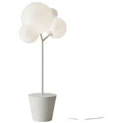 Zafferano - Tree of Light Stehleuchte für den Außen- und Innenbereich, weiß - E27 LED Stehleuchte - Verstellbare Auflagefläche
