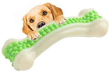 United Premium Meat Flavored Nylon Dog Chew Bone Durable Dental Chew Toy For Medium Dogs l