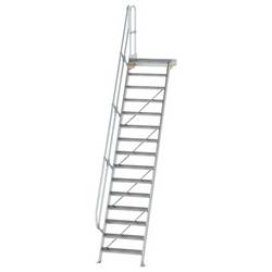MUNK Günzburger Steigtechnik 600395 Aluminium, Stahl verzinkt Treppe