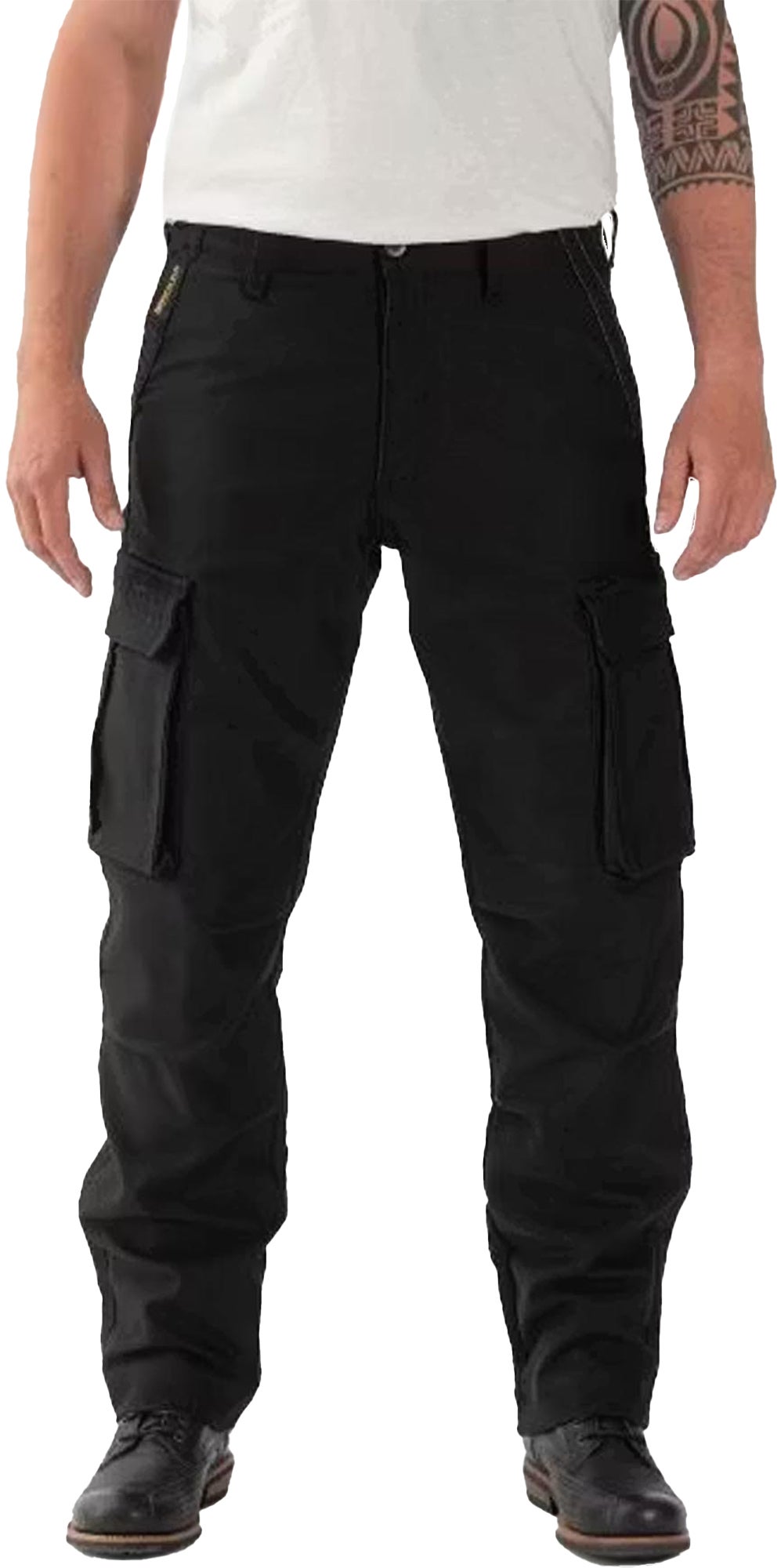 Rokker Black Jack II Motorrad Textilhose 11002-L32-W40