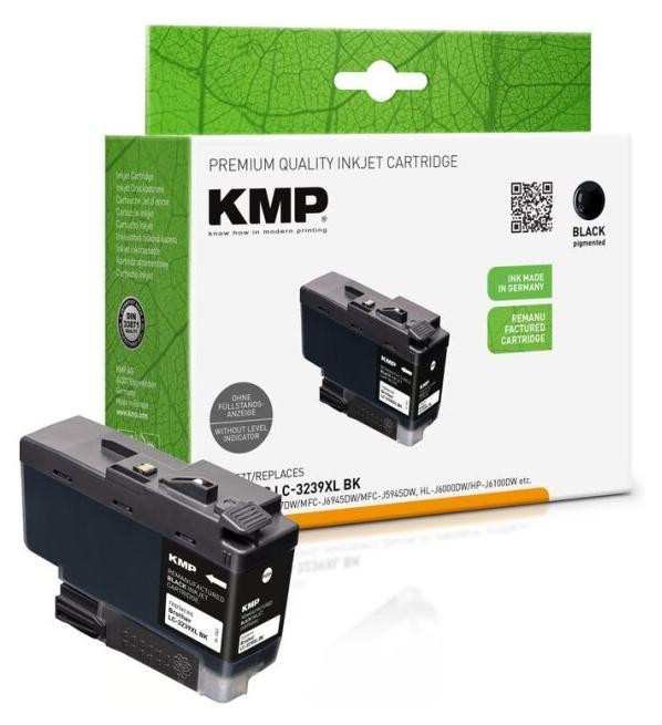 KMP Patrone Brother LC3239XLBK 6000 S. remanufactured