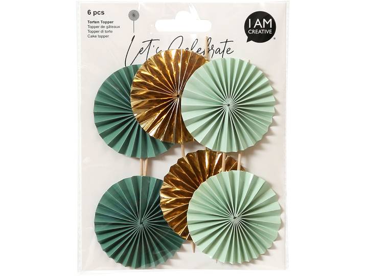 Girlande I am creative bunt Papier