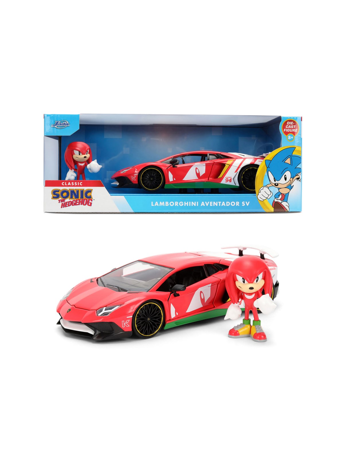 Jada Toys - Knuckles Lamborghini Aventador SV 1:24