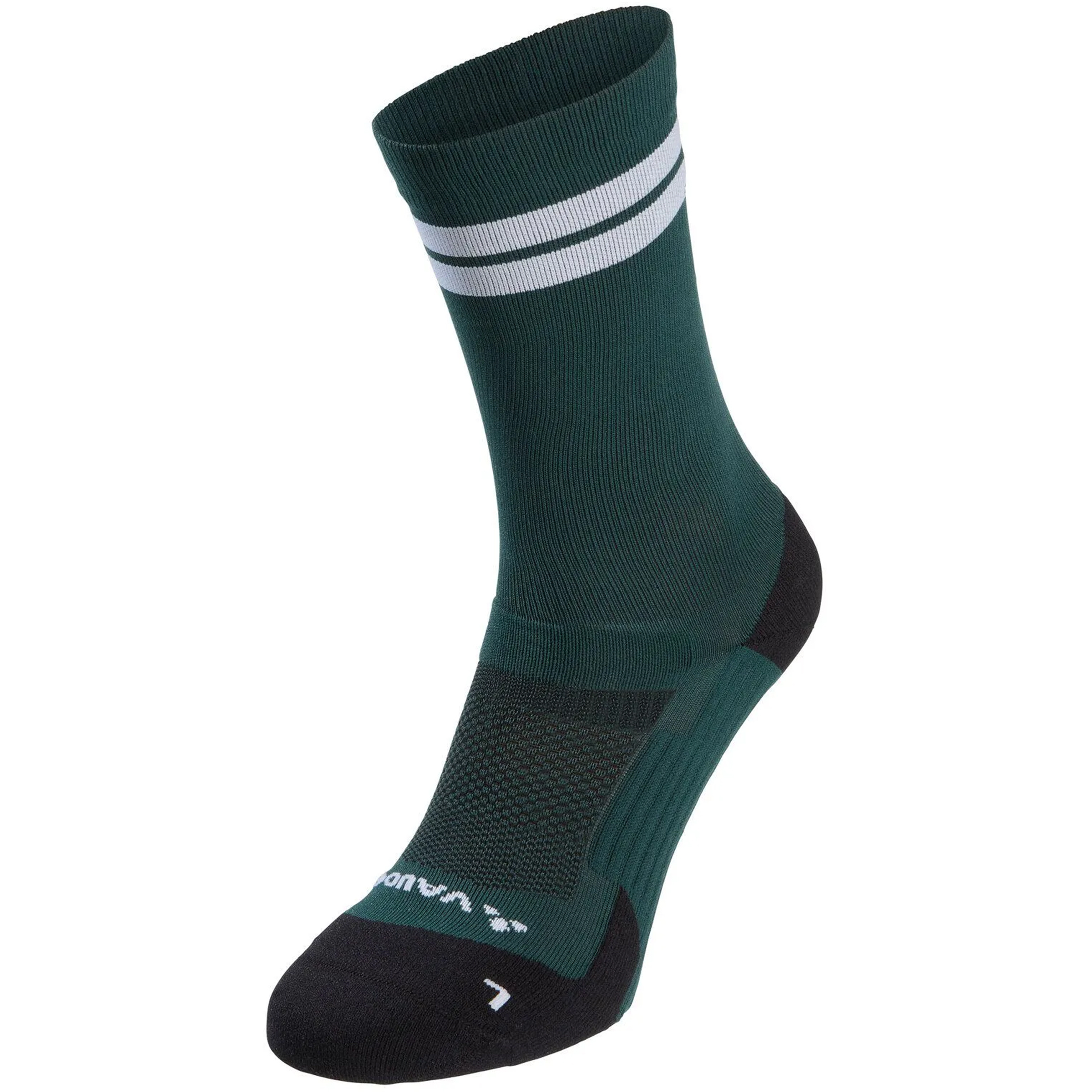 Vaude Bike Mid II Fahrradsocken gruen Größe 36 Mountainbike | Gravel Elastisch