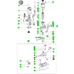 Festool Drehknopf für MFK 700 EQ Ø23