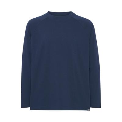 Langarmshirt SOLID "Langarmshirt SDEyado", Herren, Gr. M, blau (insignia blau), Obermaterial: 100% Baumwolle CO., Shirts Langarmshirt