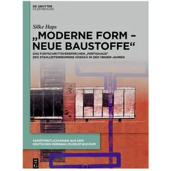 „Moderne Form – neue Baustoffe“, Fachbücher von Silke Haps