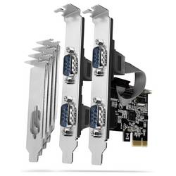 AXAGON Seriell Adapter [1x PCIe - 4x RS232-Buchse] PCEA-S4N