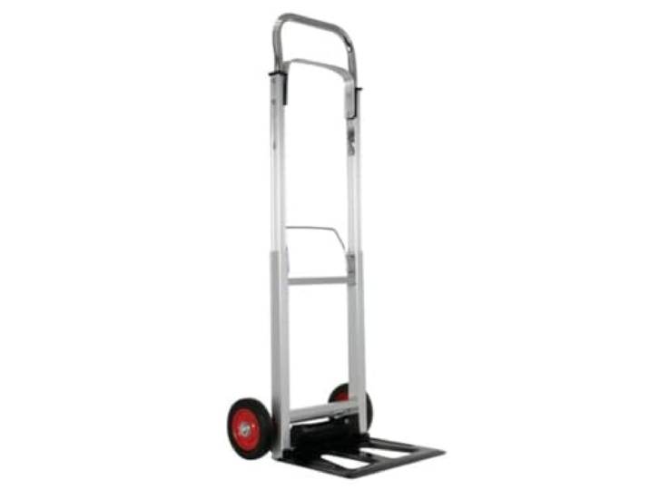 Toolland Diable\, pliable\, métal\, argent\, charge max. 80 kg