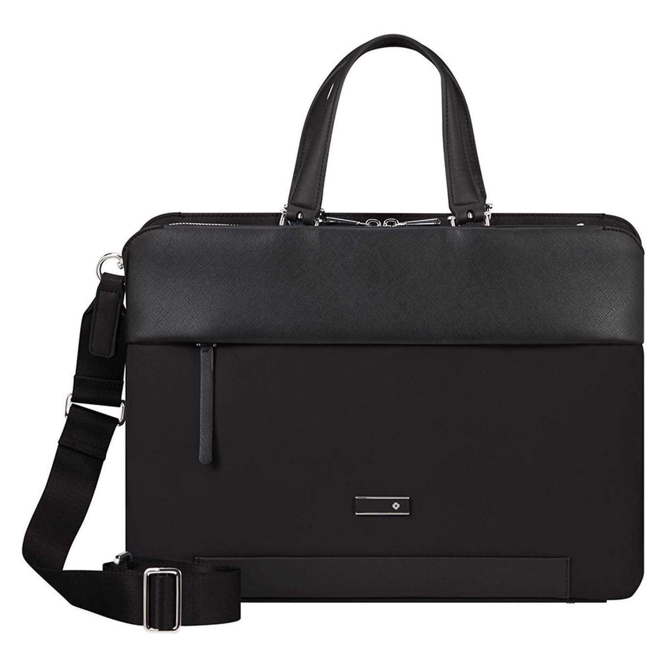 Samsonite ZALIA 3.0 Bailhandle 3 Comp 14.1" Black (14.10") (147736-1041)