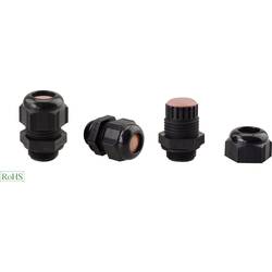 HELU 906691 Kabelverschraubung ATEX M20 Polyamid Schwarz 1 St.