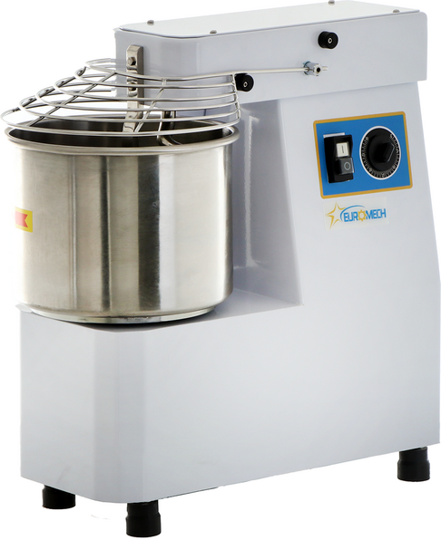 Euromech EMF 10 - Impastatrice a spirale capacità 8 Kg - Monofase