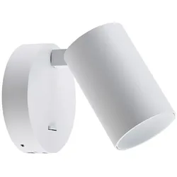 Deko-Light CAN Tilt Wandaufbauleuchte rund USB 1x GU10 Weiß