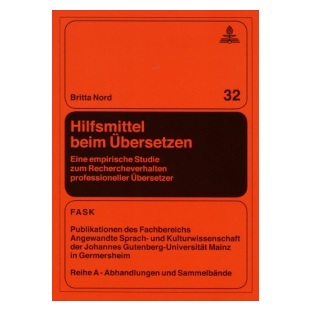 Peter Lang Hilfsmittel beim Übersetzen (Deutsch, Softcover, Britta Nord) (35141726)