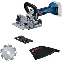 Akku-Flachdübelfräse GFF 18V-22 Professional Solo, 18 Volt, Nutfräse blau/schwarz, ohne Akku und Ladegerät